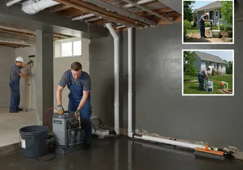 Basement Waterproofing and Flood Prevention process in Santa Clara, UT